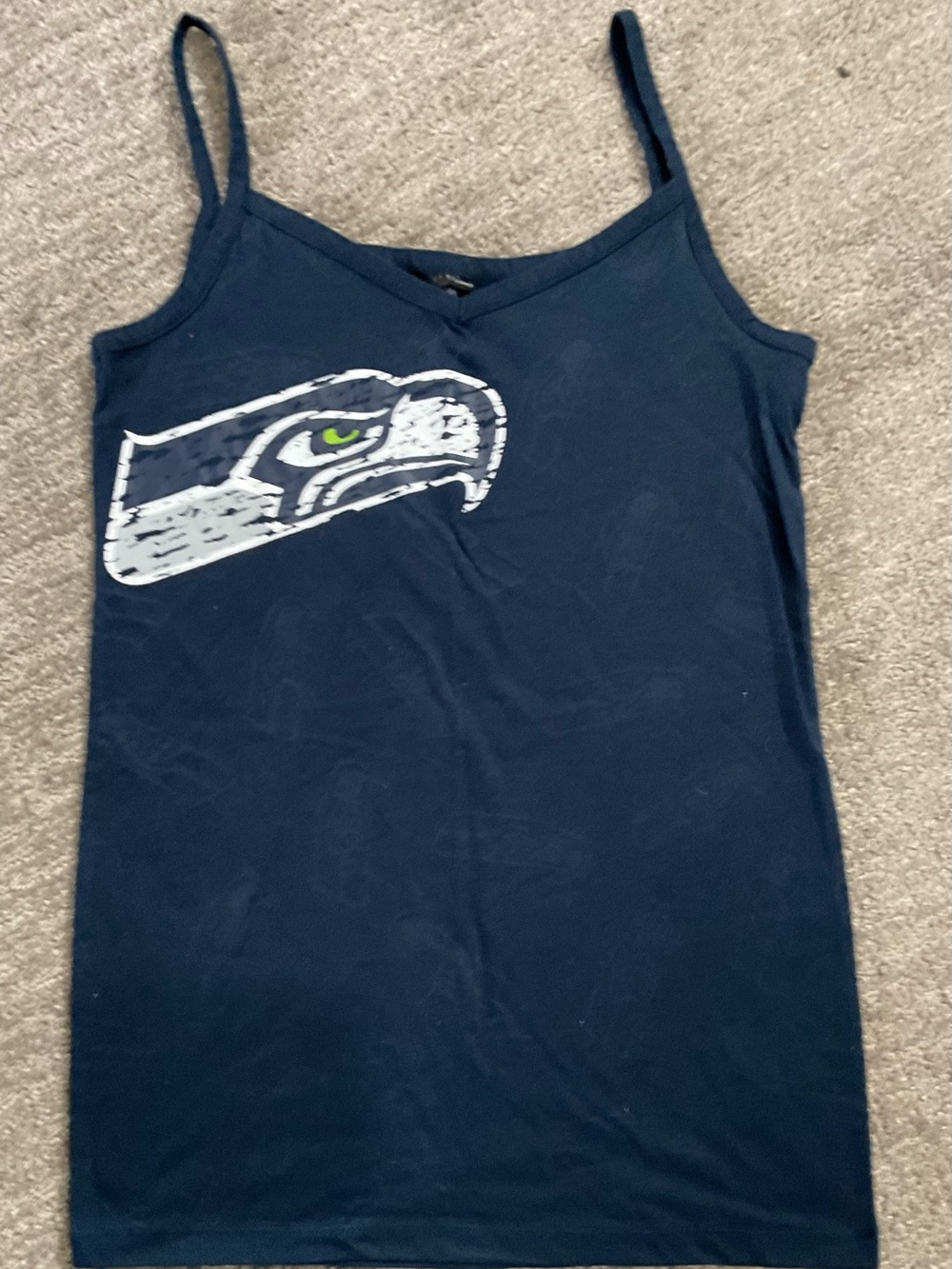 NFL Black  Label Tanktop with White Logo
